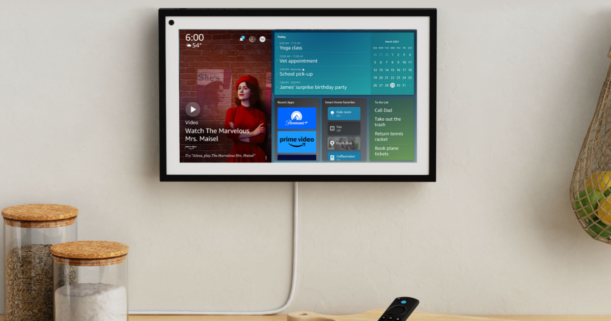 Amazon Echo Show 15 Full HD Smart Display Only 154.99 After Kohl's