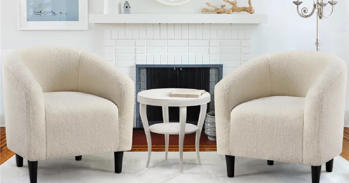 BARREL ACCENT CHAIRS