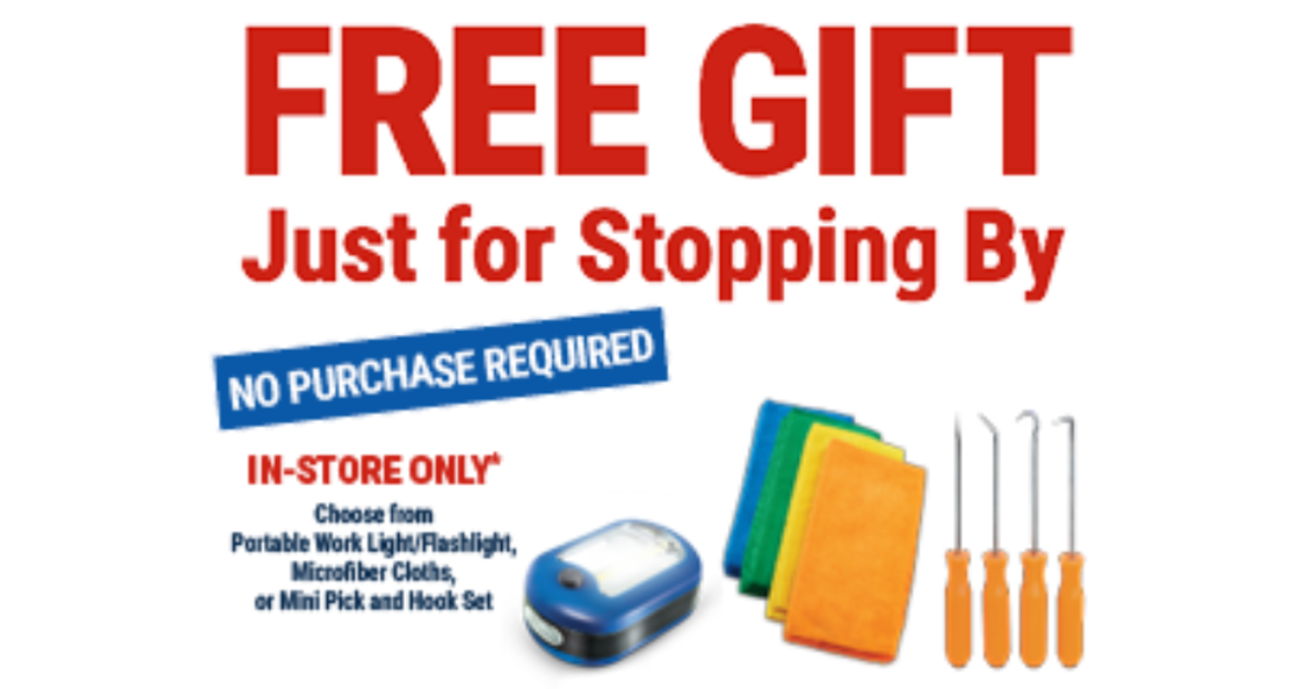 Free Gifts of Your Choice at Harbor Freight The Freebie Guy®