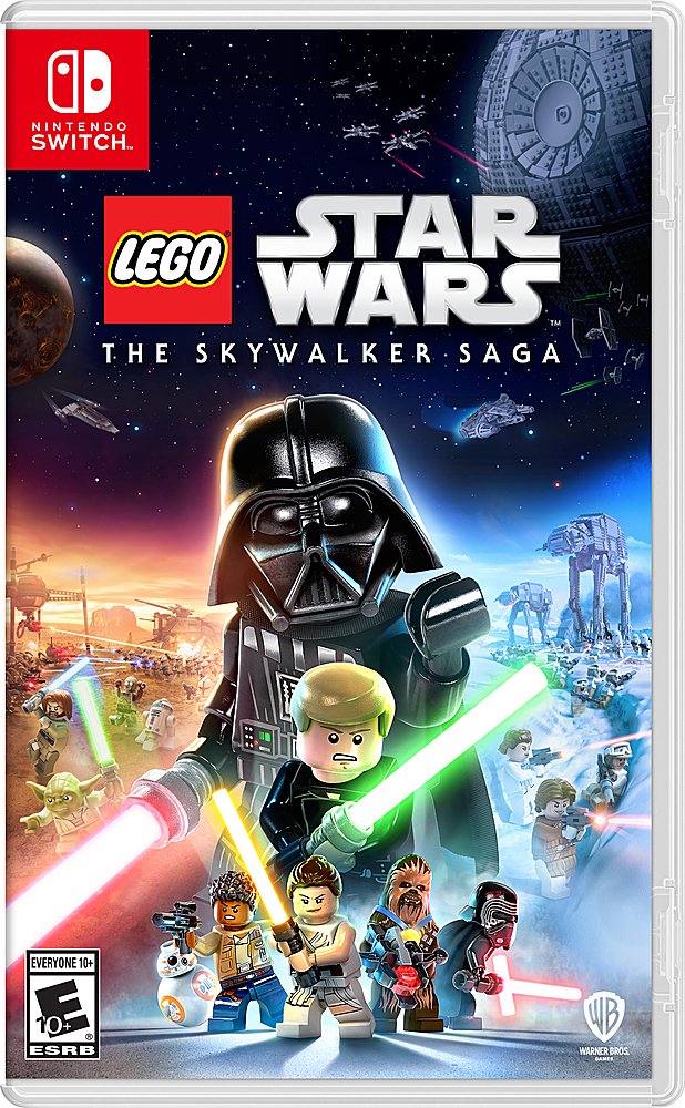 LEGO Star Wars The Skywalker Saga Standard Edition Nintendo Switch game case