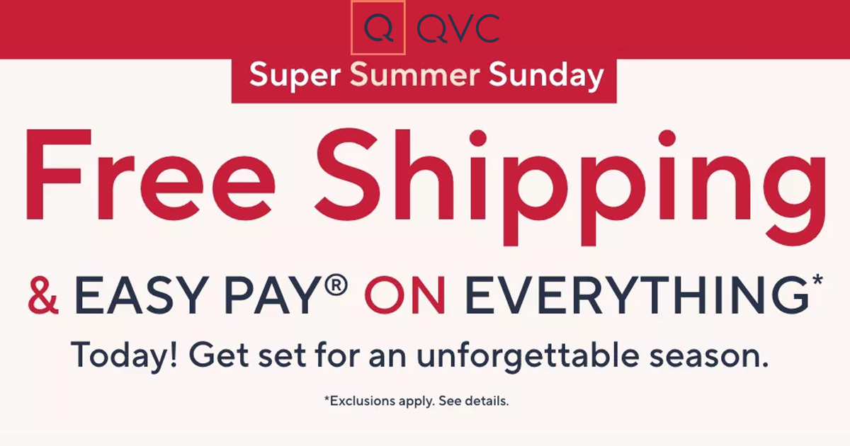 QVC Free Shipping 