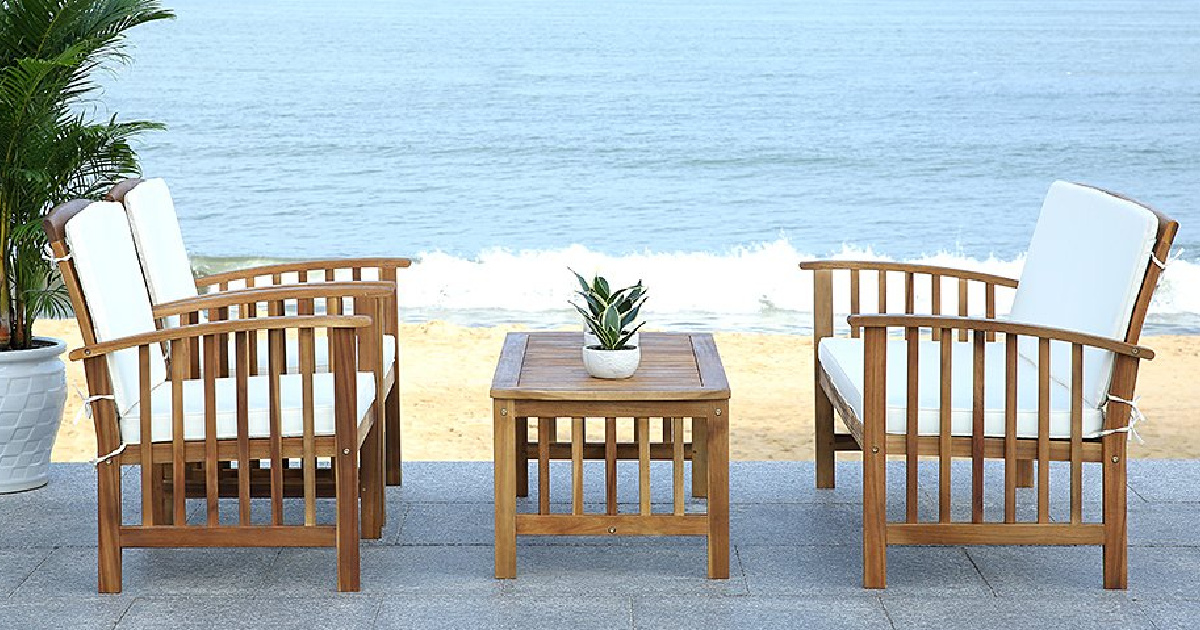 Zulily Safavieh Outdoor Conversation Sets From 239.99 The Freebie