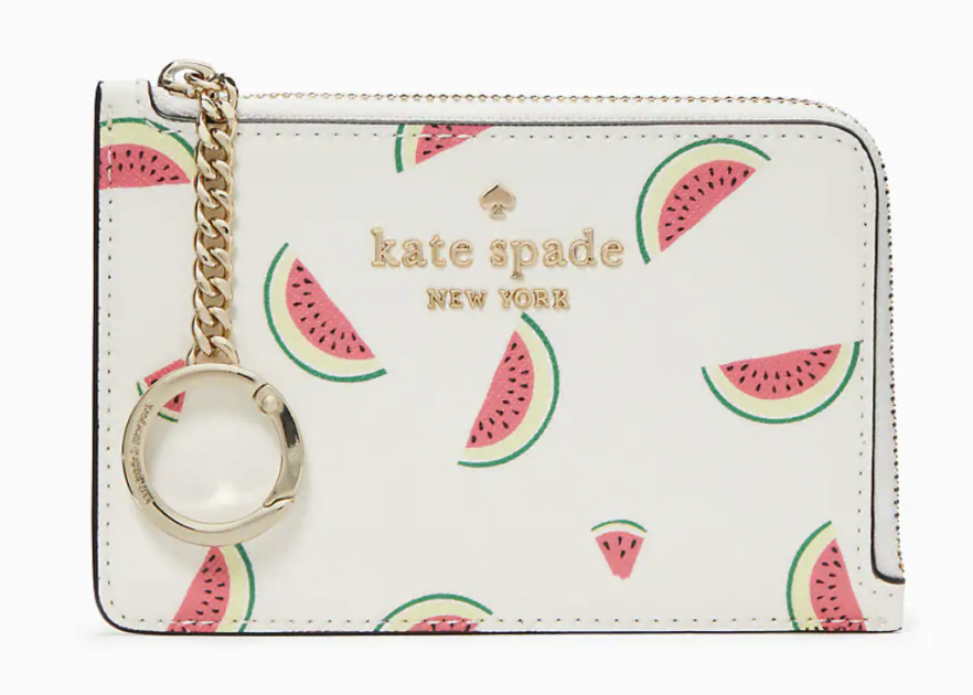 Kate Spade New York Cream & Red Watermelon Party Small Staci