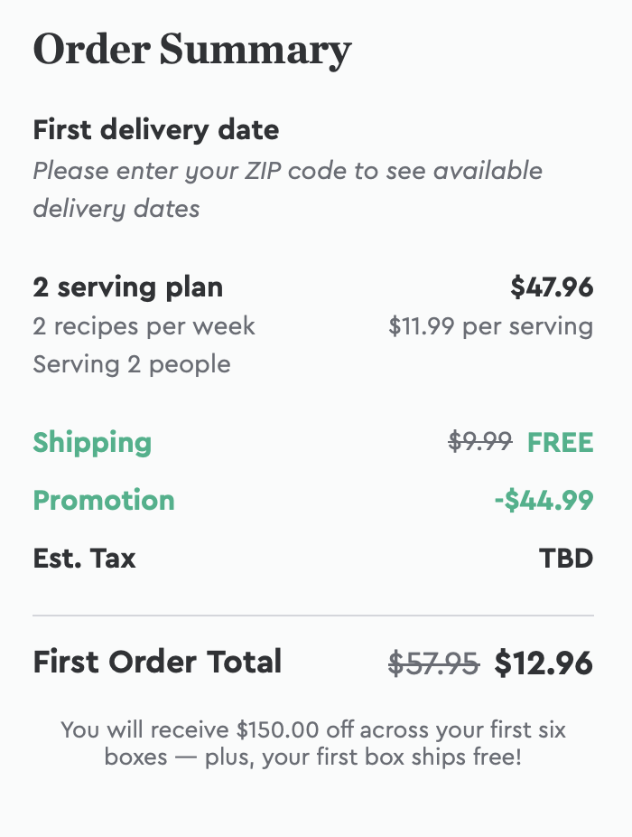 $110 Off Blue Apron Meal Delivery Kit - The Freebie Guy®