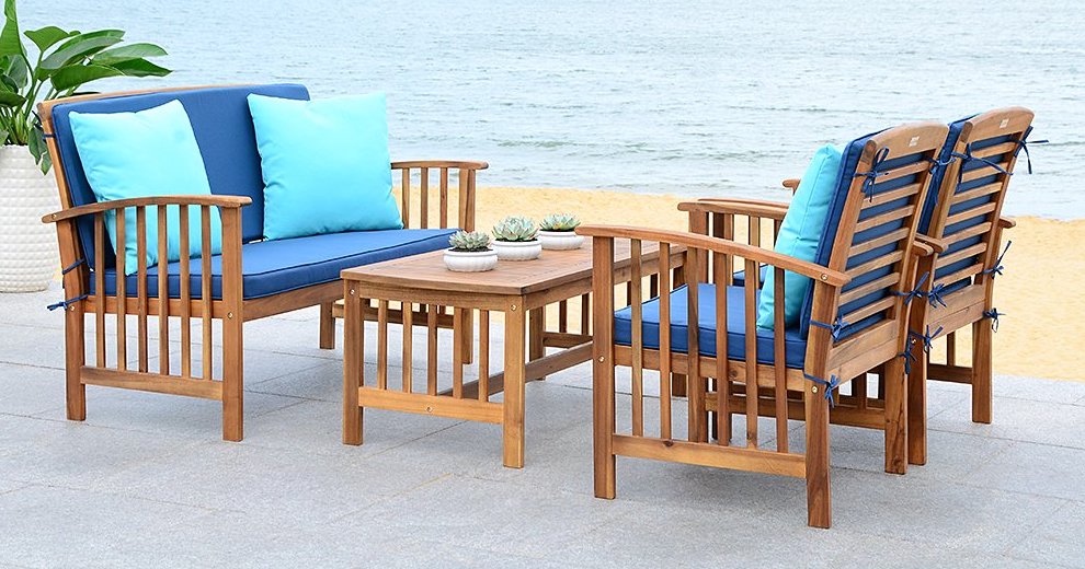 Zulily Safavieh Outdoor Conversation Sets From 239.99 The Freebie Guy®