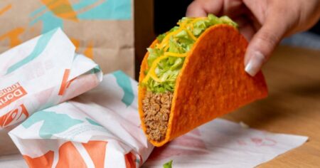 taco bell doritos locos taco april x x