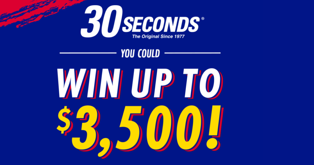 30 Seconds Cleaners “One Up The Block” Sweepstakes - The Freebie Guy®