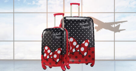 American Touister Luggage Minnie Mouse