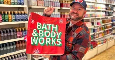 Bath Body Works Holiday Bag