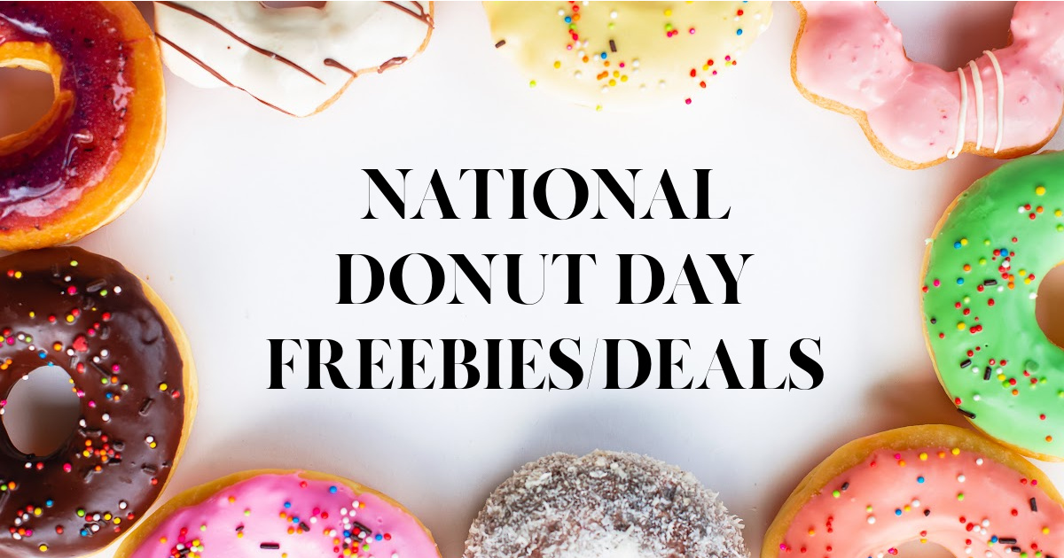 National Donut Day 2024 Free Krispy Kreme, Dunkin & more deals! The