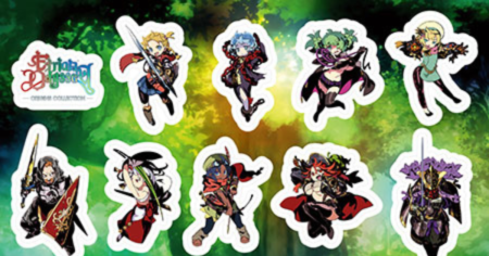Free Etrian Odyssey Sticker Sheet