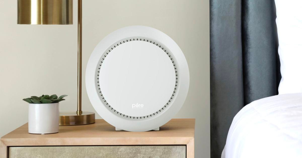 Pure Enrichment PureZone Halo HEPA Air Purifier from 39.99 (Reg. 100