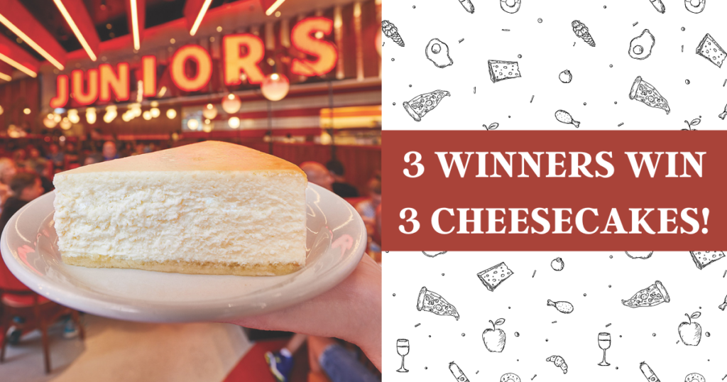 Juniors Summer Celebration Cheesecake Giveaway