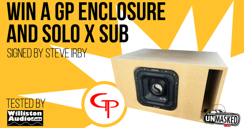 KICKER Williston Audio Labs GP Giveaway