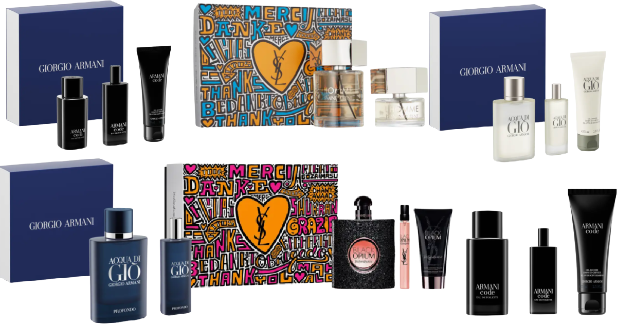 New Markdowns at Nordstrom 40 Off YSL & Armani Fragrance Sets The