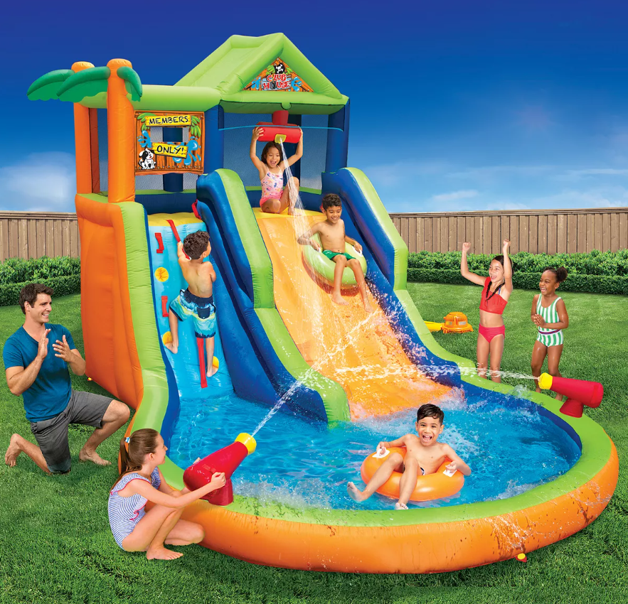 Banzai Slide & Splash Clubhouse