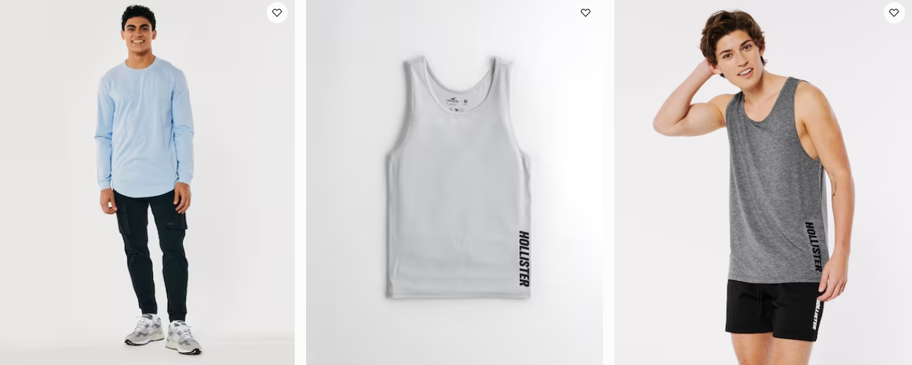 Hollister men's tees