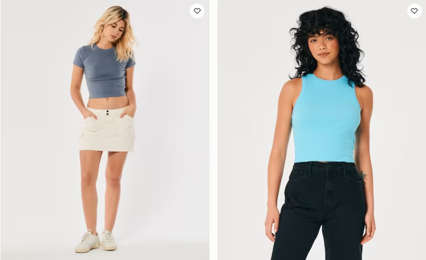Hollister Women's Tees and Tanks