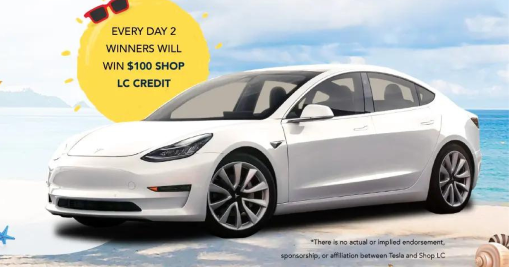 Shop LC Drive Your Dream Summer Sweepstakes