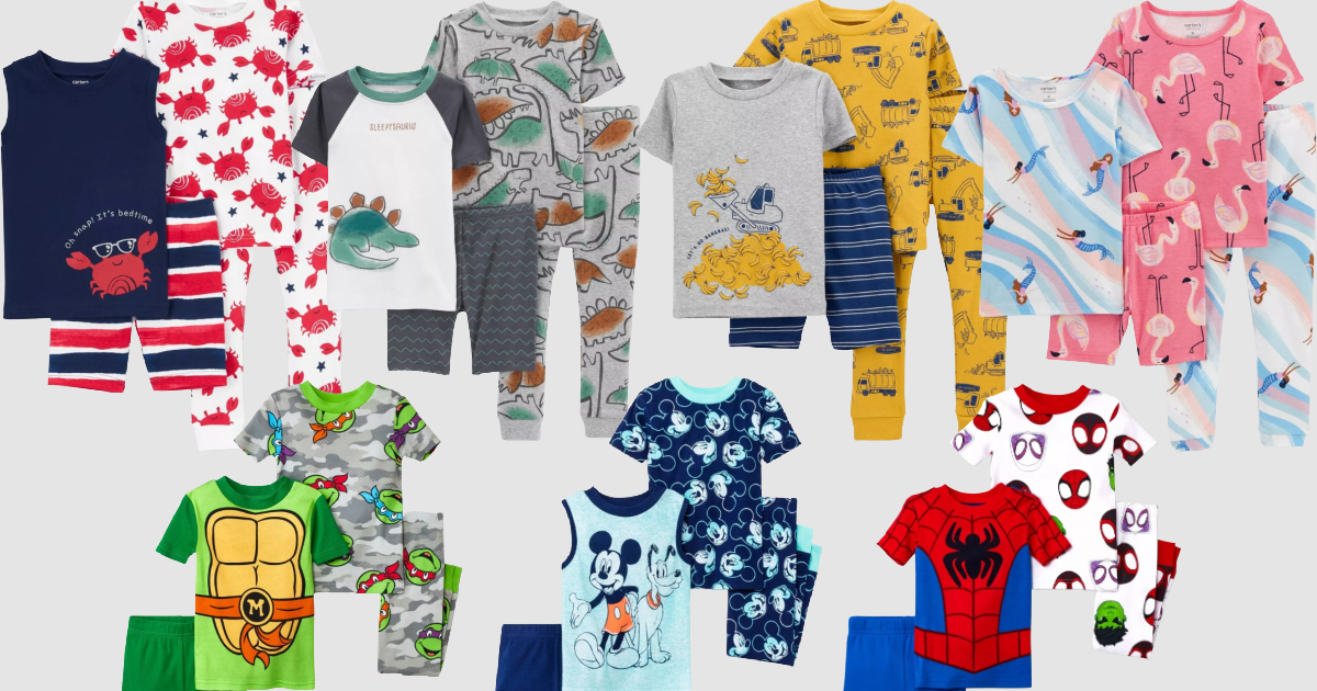 Target Kids 4 Piece Pajama Sets From 11 Ends Tonight The Freebie   Target PJ Sets 