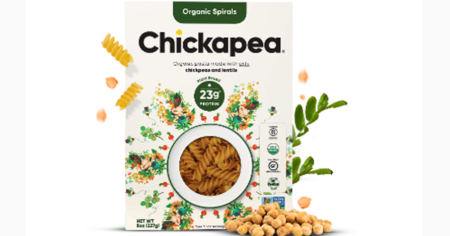 chickpea organic spirals