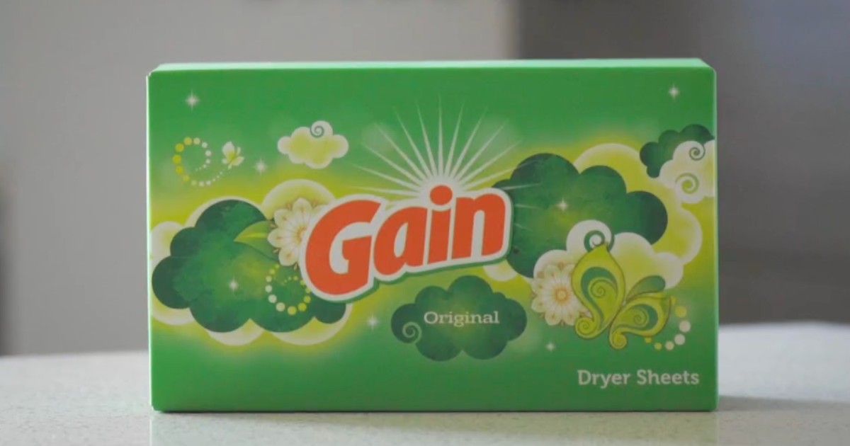 gain dryer sheets