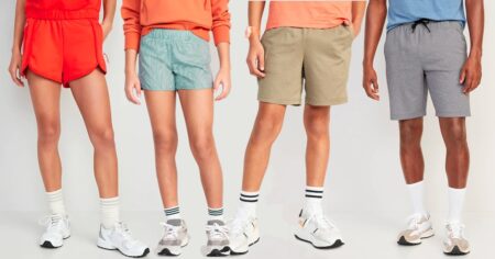 old navy active shorts