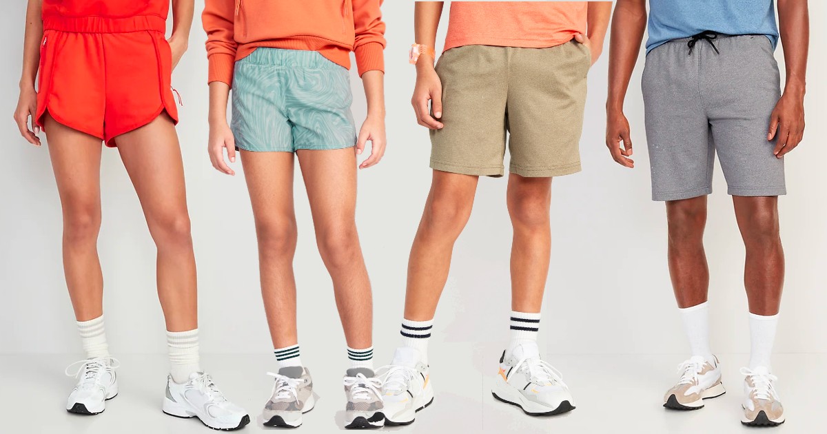 old navy active shorts