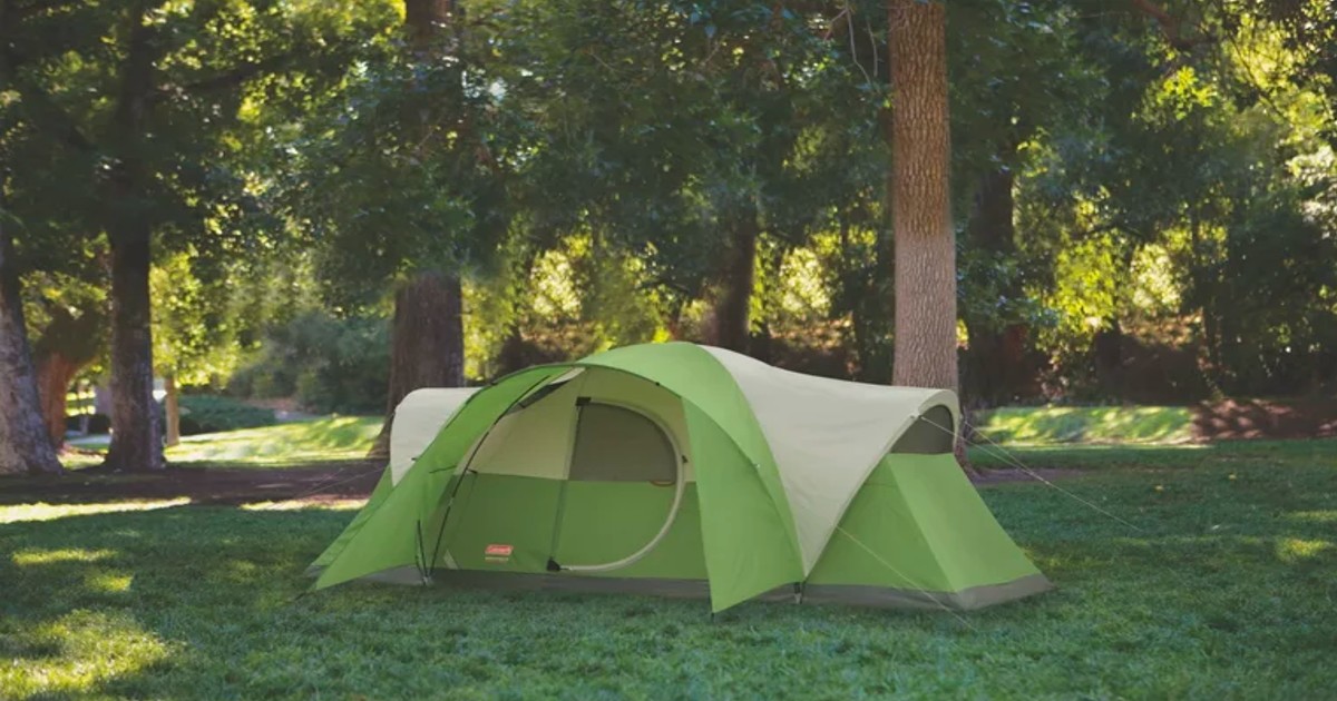 Coleman Montana 8Person Dome Tent Only 99 (Reg. 180) The Freebie