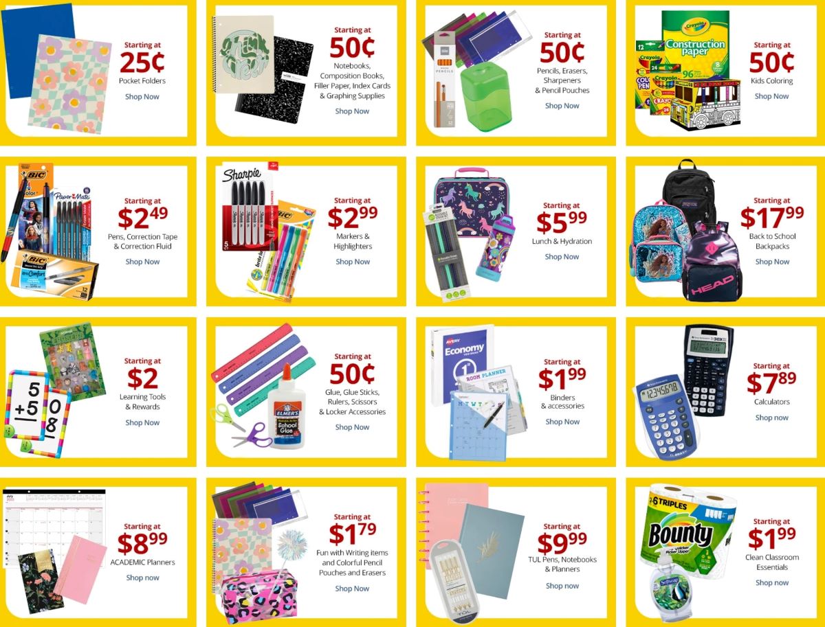 Office Depot - Up To 60% OFF School Supplies - The Freebie Guy®