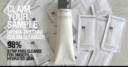 Possible Free Grown Alchemist Gentle Hydra Restore Cleanser Sample