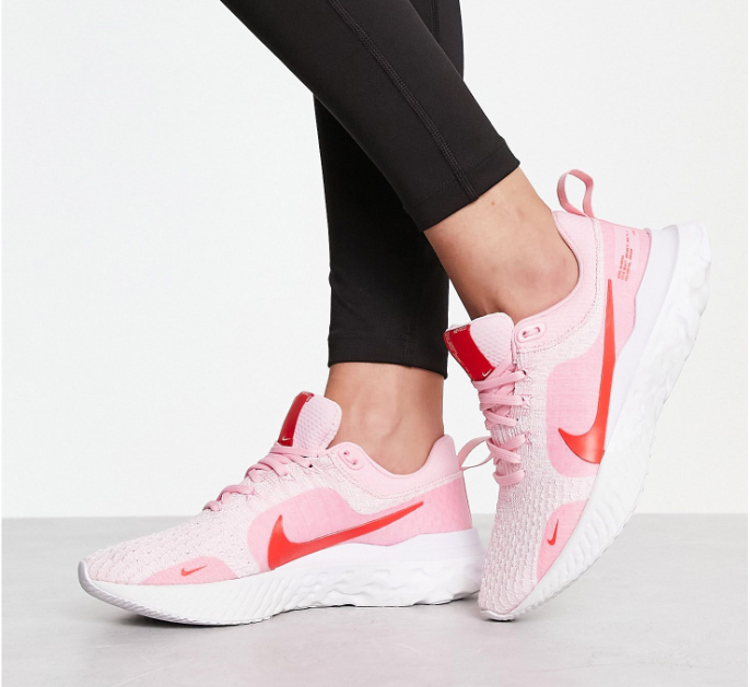 Nike React Infinity 3 sneakers in pink