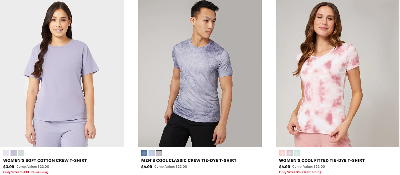 Men's or Women's Tees