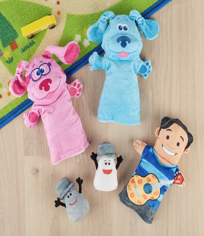 Melissa & Doug Blues Clues You Hand Finger Puppets