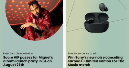 Sony Electronics Audio LA VIP Sweepstakes