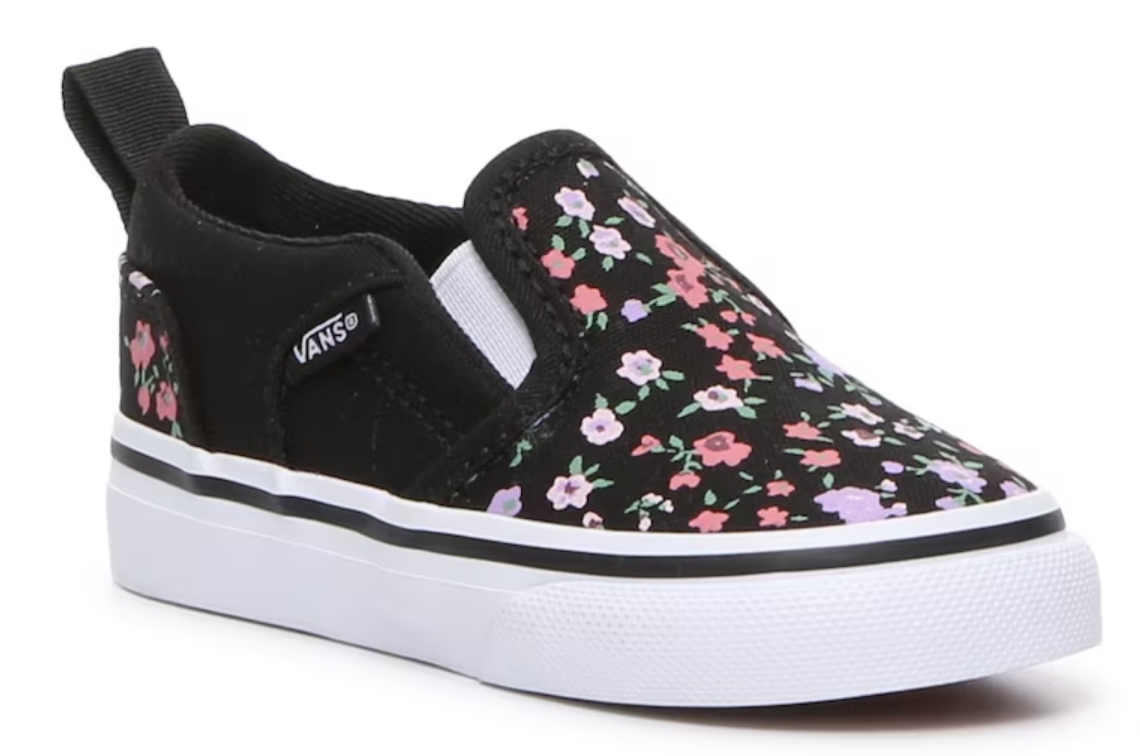 Vans Asher Ditsy Floral Slip On Sneake