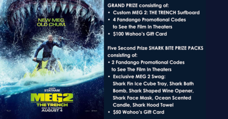 WAHOOS FISH TACO – MEG THE TRENCH SWEEPSTAKES