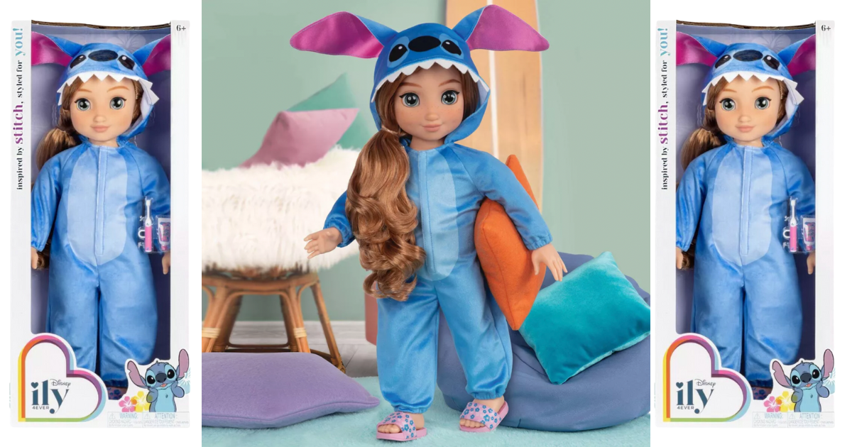 Disney ILY 4ever Stitch Inspired Red Hair Doll IN STOCK NOW! - The Freebie  Guy®