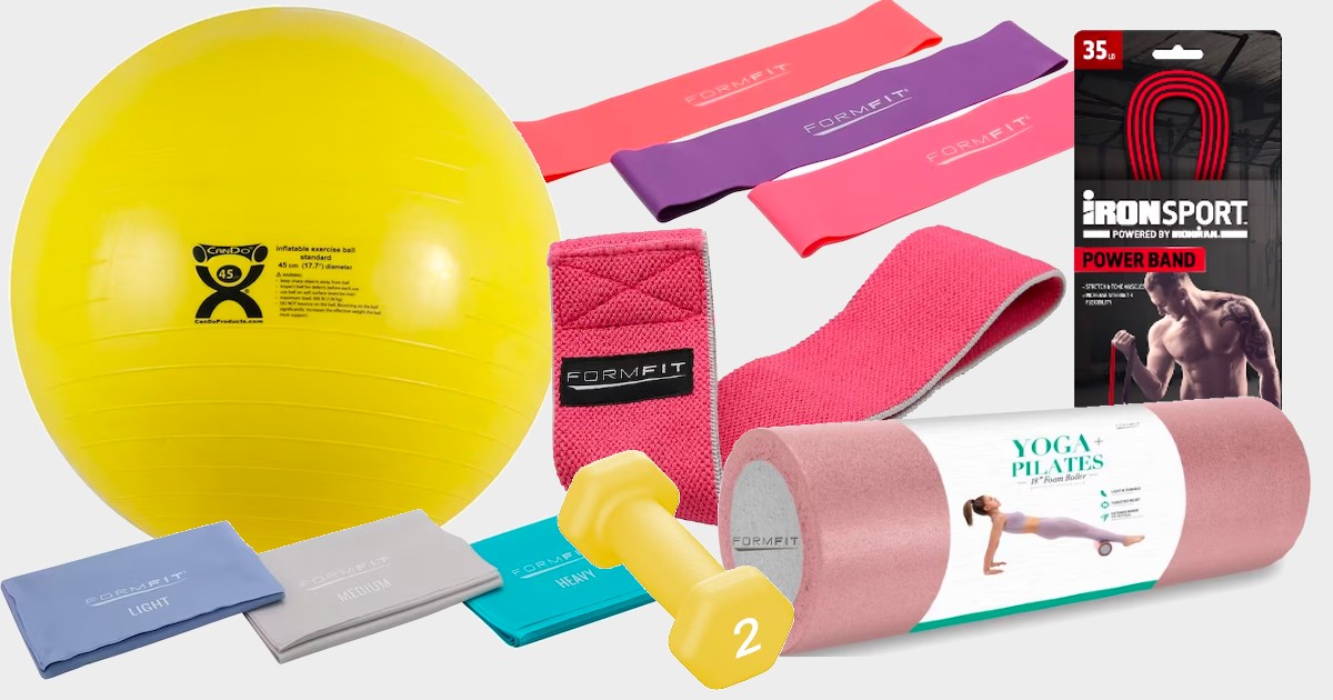 Up to 70 Off Fitness Equipment at Lowe's Barbells, Bands, Foam