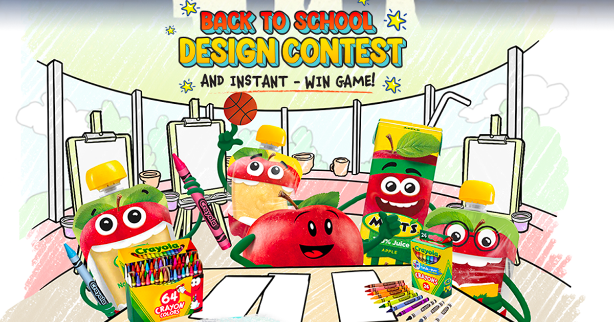 2023 Mott???s Back to School Design Contest and Instant Win Game The