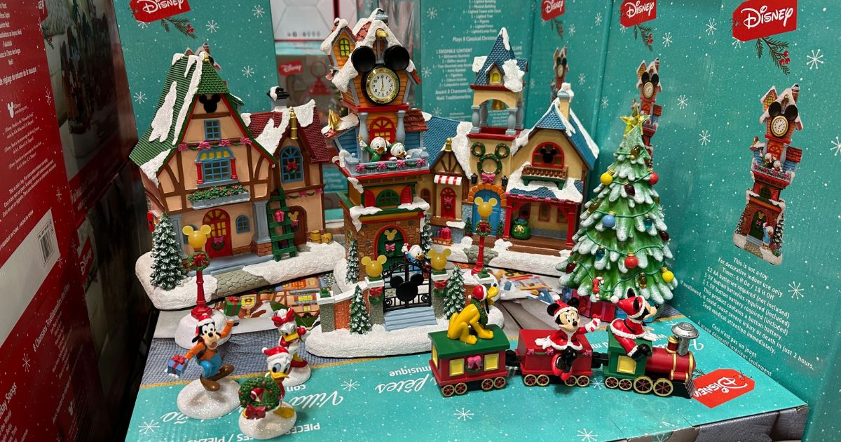 Disney Holiday Collection Now Available at Costco - Christmas Village ...