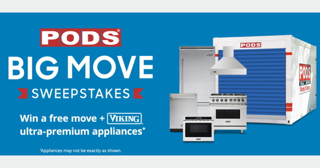 PODS Big Move Sweepstakes
