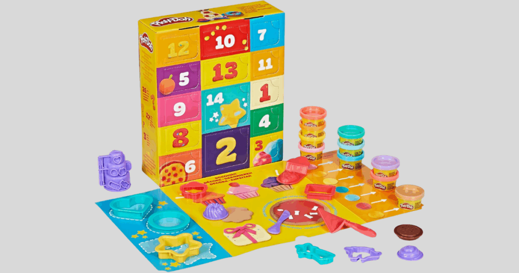 Play Doh Advent Calendar
