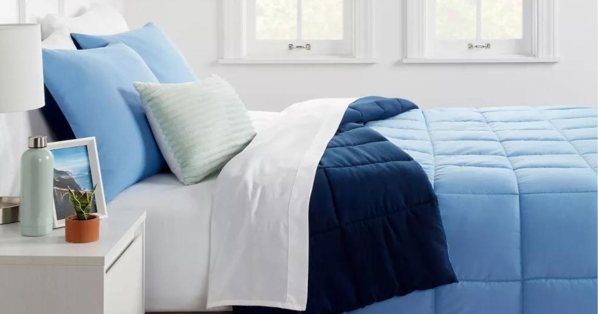 Target Dorm Essentials Sale Comforters Only 15 The Freebie Guy® ️️️