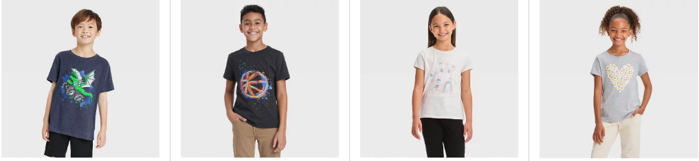 Cat & Jack Graphic Tees