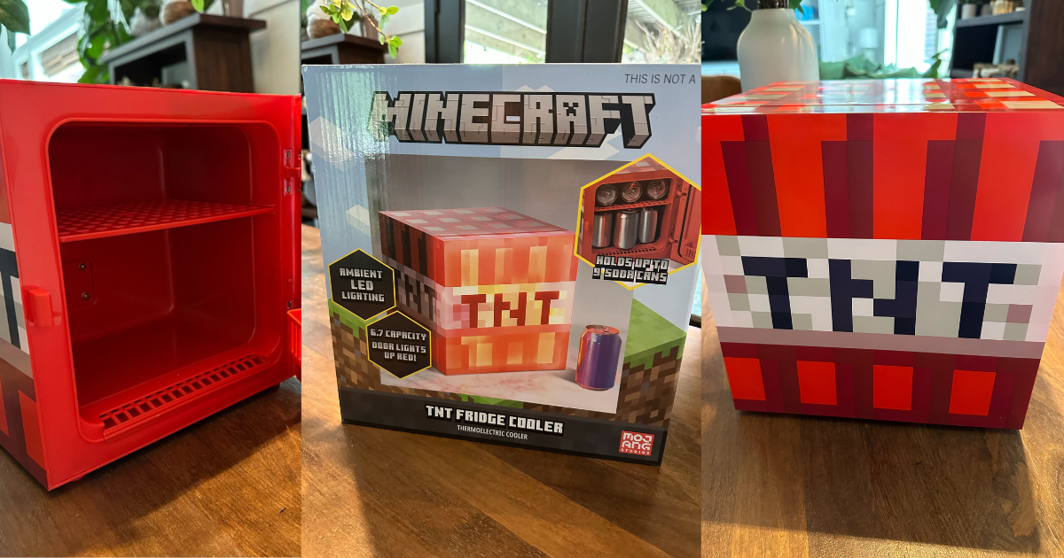 Dorm Room Minecraft Mini Fridge Starting at Just $49 at Walmart