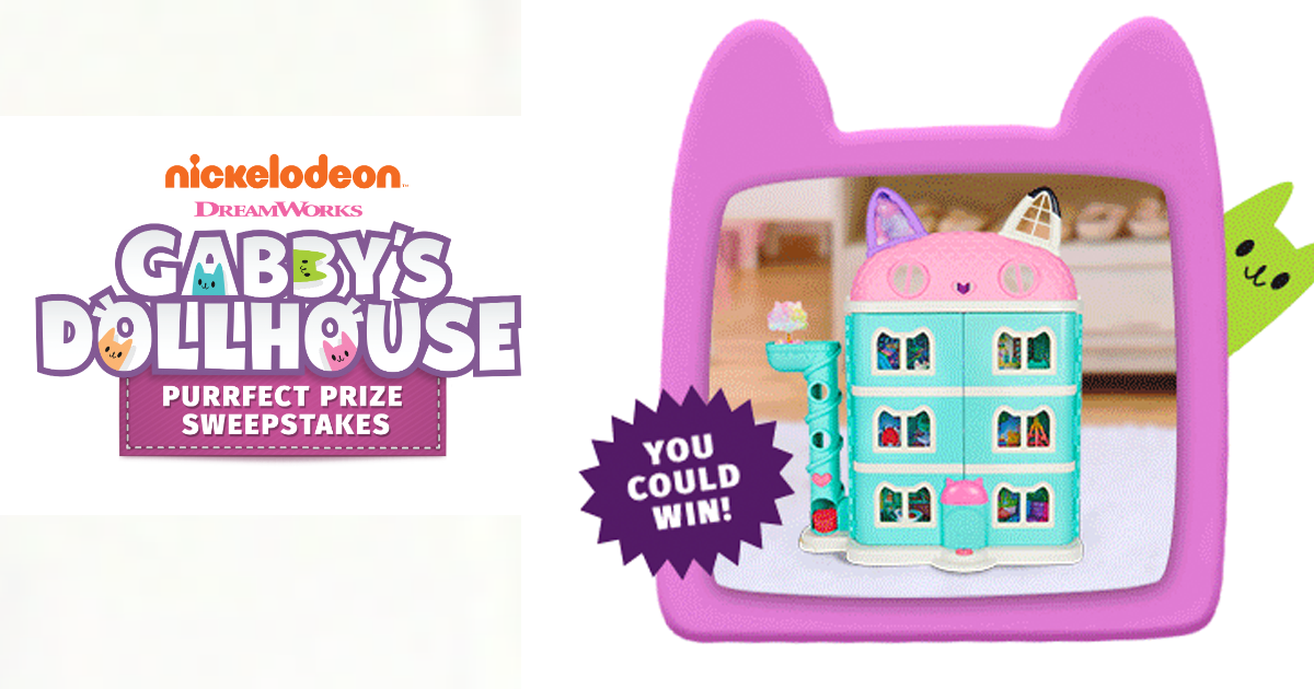 Nick Jr. August 2023 Gabby"s Purrfect Dollhouse Sweepstakes The