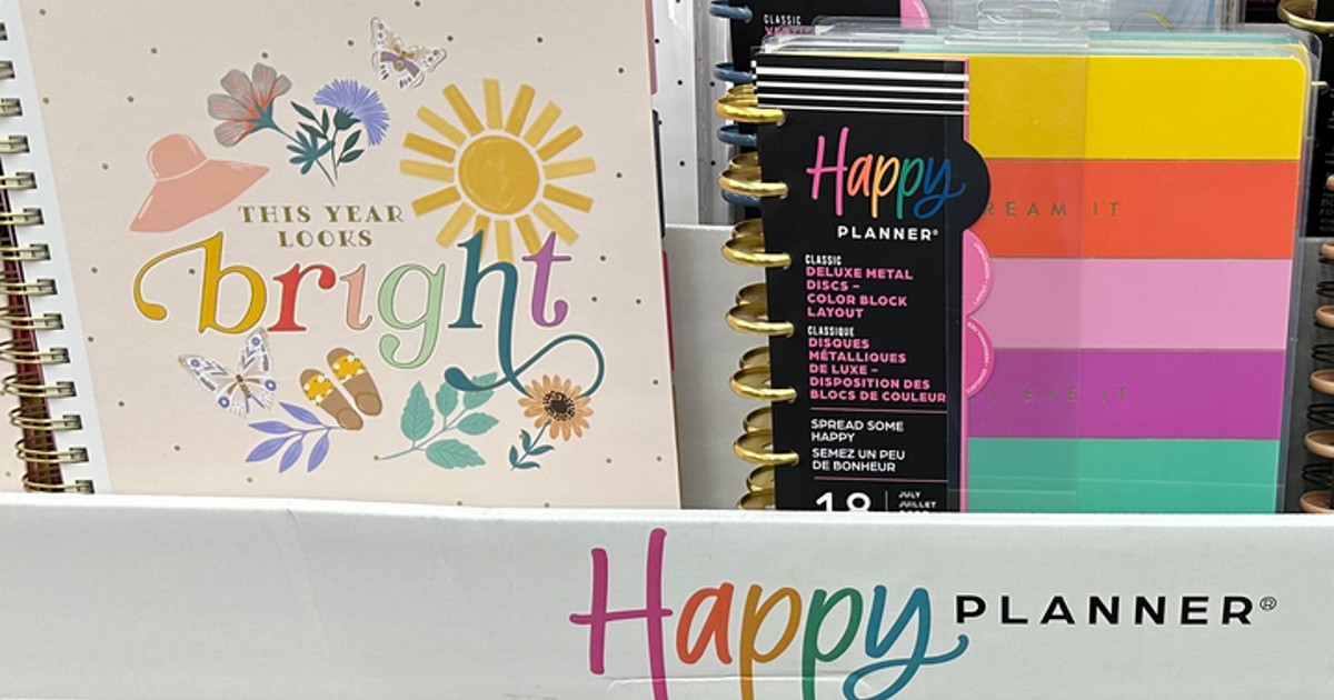 Happy Planners Annual Warehouse Sale Up to 80 Off Planners, Stickers
