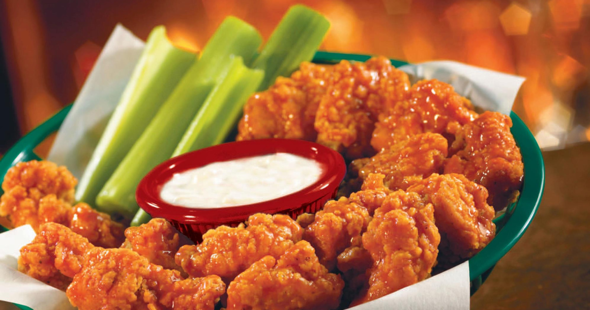 Buy One, Get One Free Wings 8Count at Chili's Every Monday The
