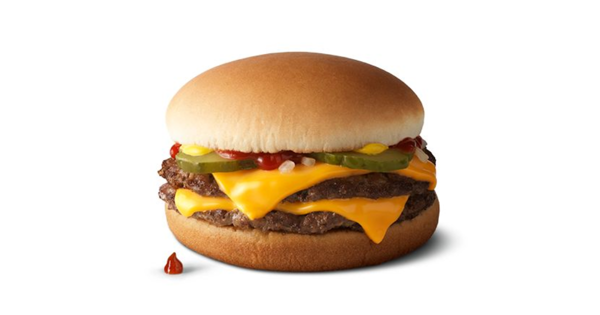 McDonald's 50¢ Double Cheeseburgers for National Cheeseburger Day!